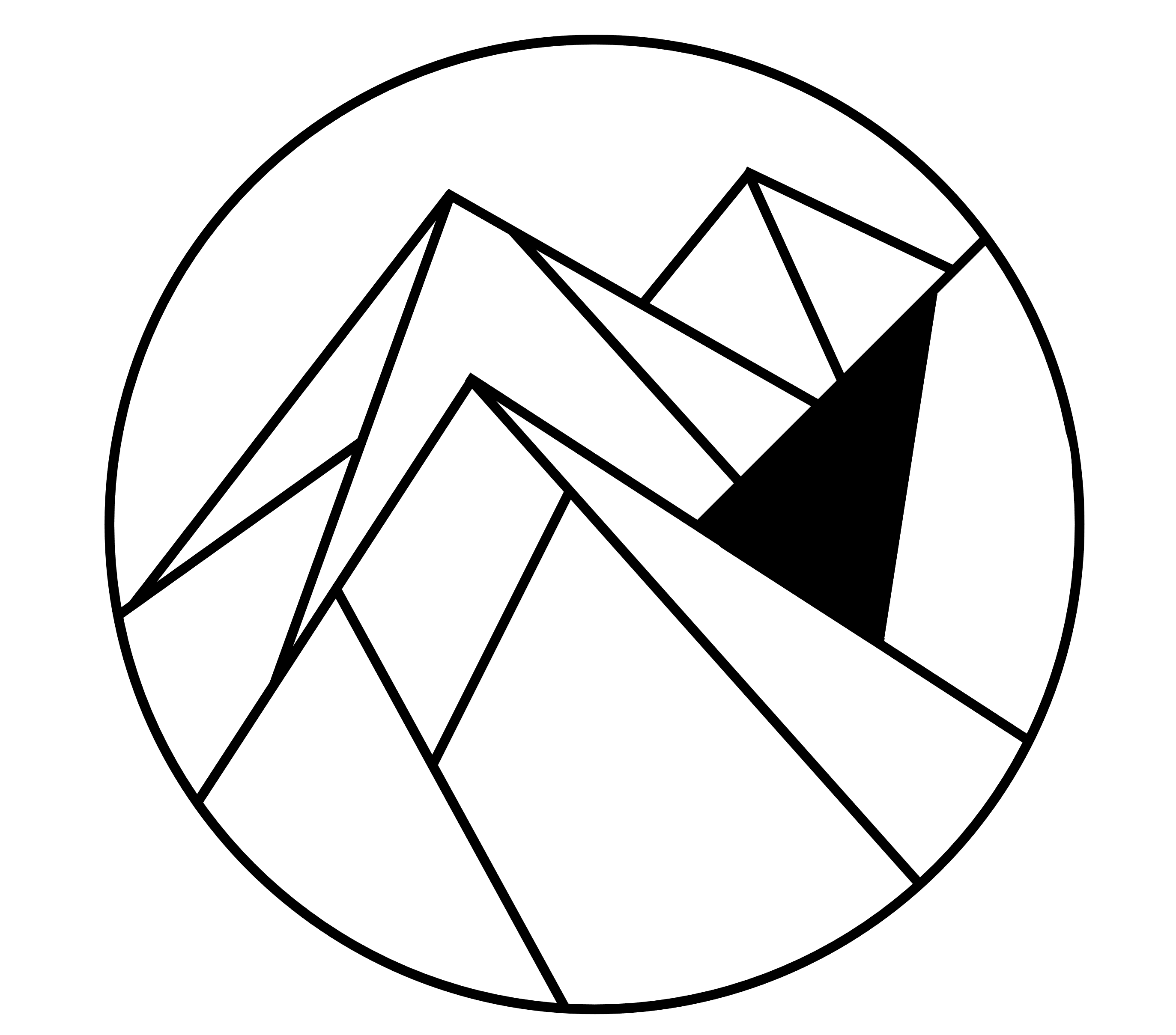 mountain art logo, collection of original paintings